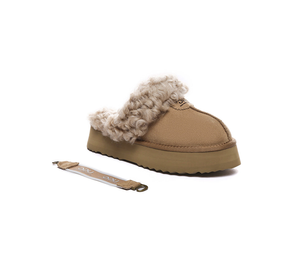 Waffle Curly Platform