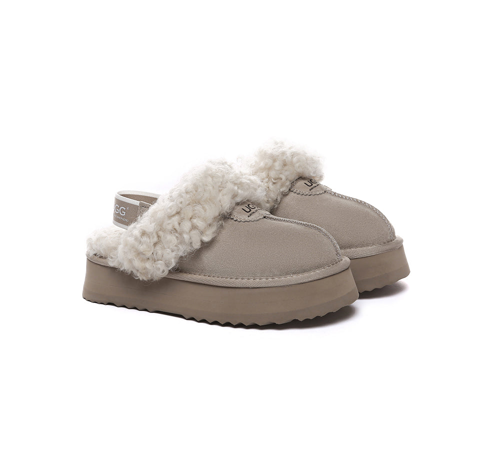 Waffle Curly Platform