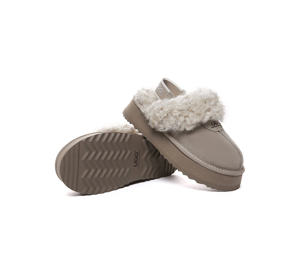 Waffle Curly Platform