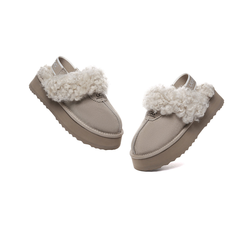Waffle Curly Platform
