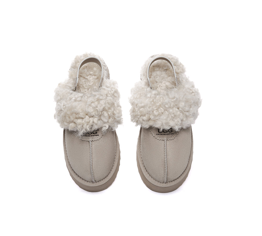 Waffle Curly Platform