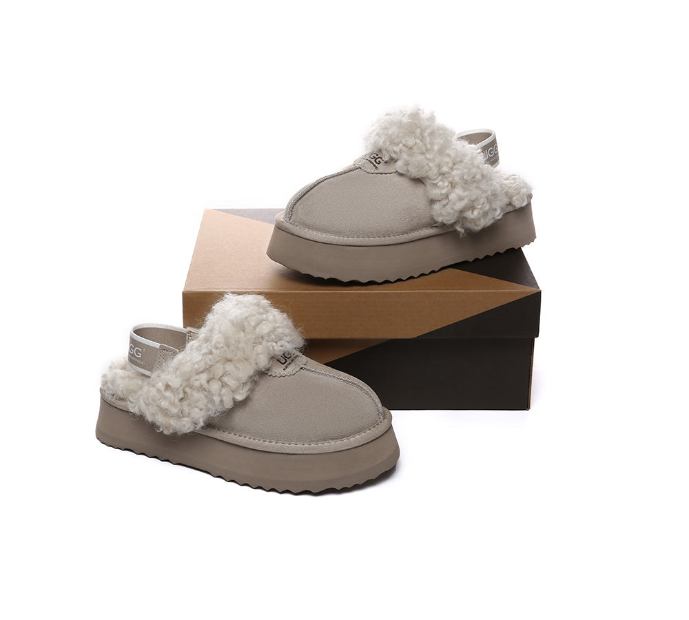 Waffle Curly Platform