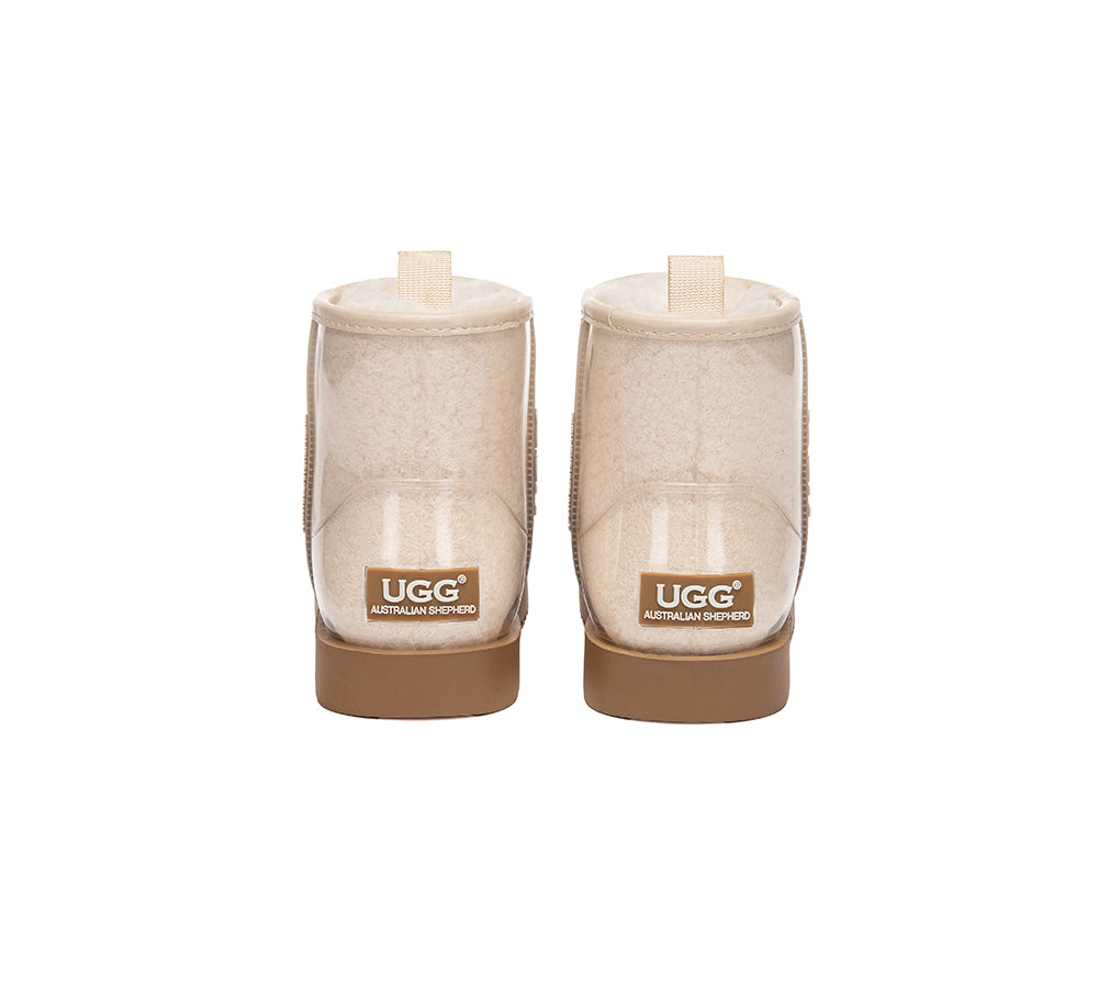 UGG Boots Women Clear Waterproof Shearling Coated Neo