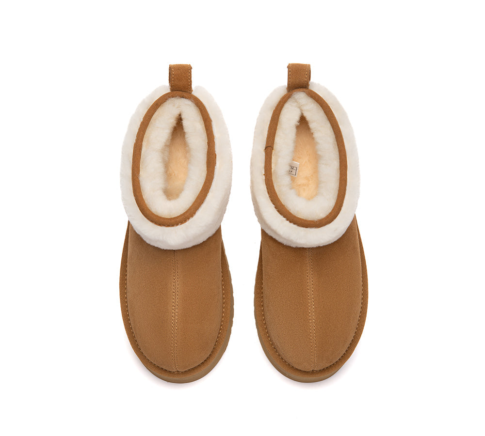 UGG Boots Platform Trim Eirwen
