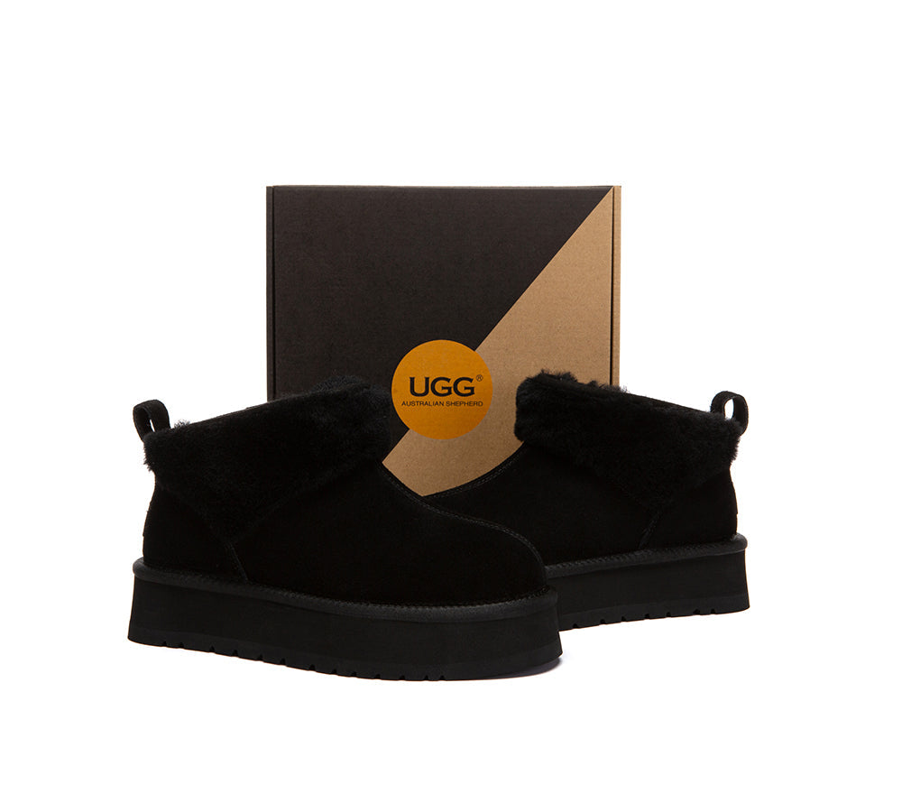 UGG Boots Platform Trim Eirwen