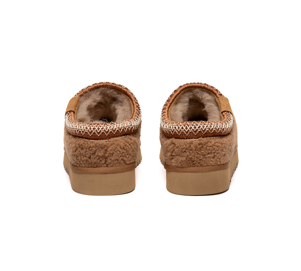 UGG Slippers Sheepskin Wool Ankle Tayla