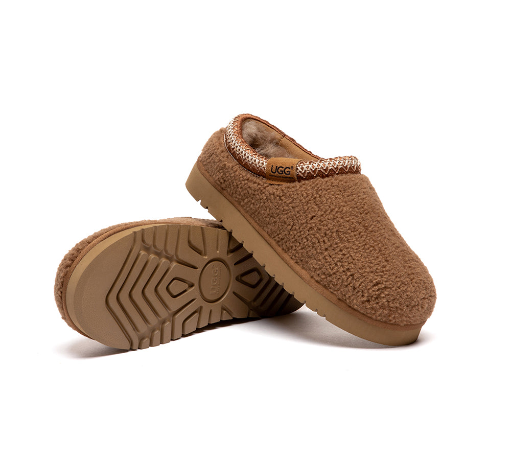 UGG Slippers Sheepskin Wool Ankle Tayla