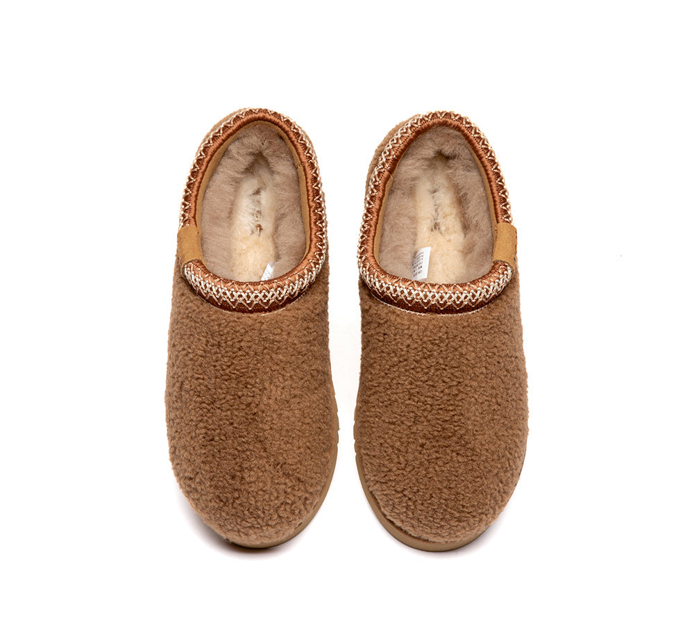 UGG Slippers Sheepskin Wool Ankle Tayla