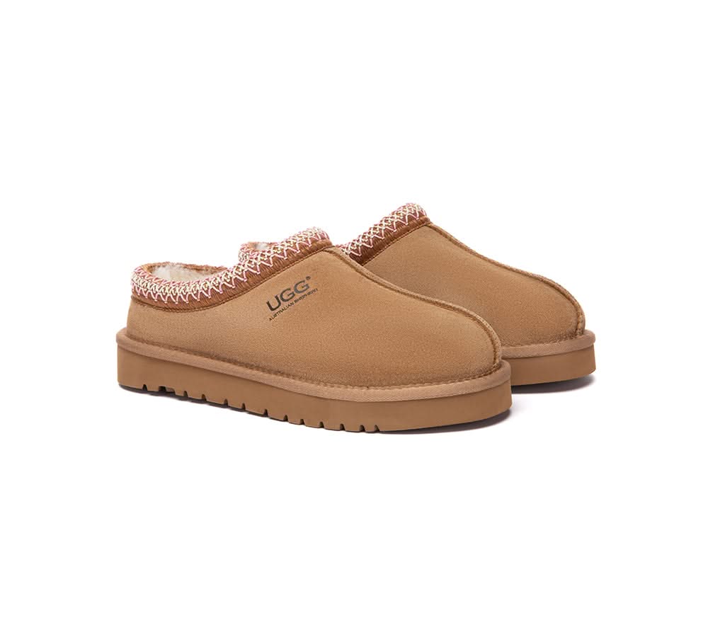 UGG Slippers Sheepskin Wool Ankle Tazzy Tay
