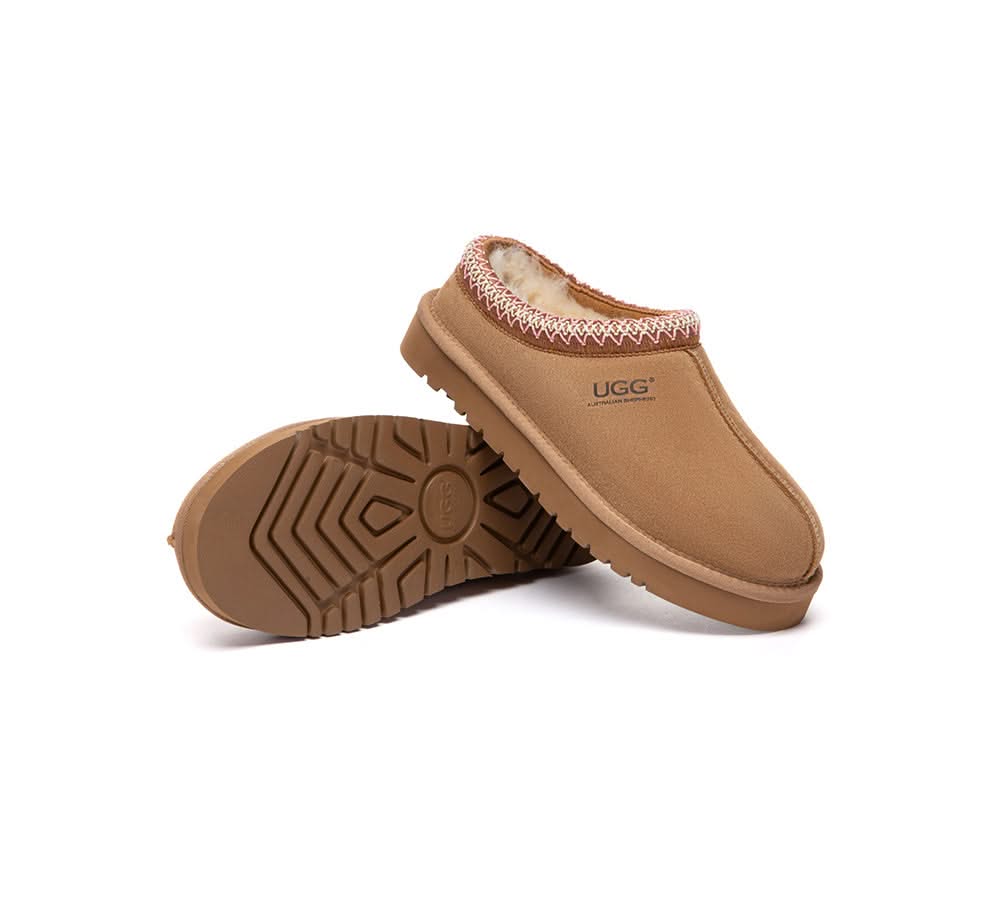 UGG Slippers Sheepskin Wool Ankle Tazzy Tay