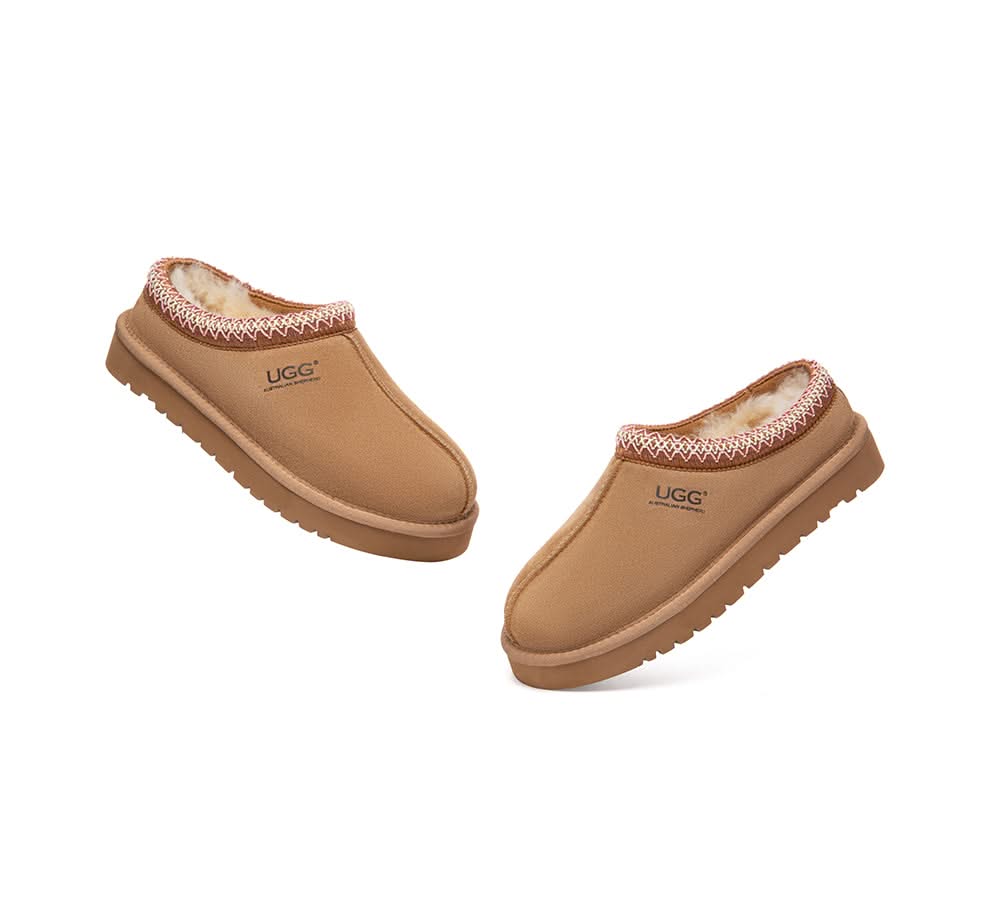 UGG Slippers Sheepskin Wool Ankle Tazzy Tay