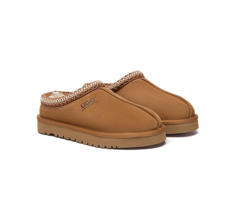 UGG Slippers Sheepskin Wool Ankle Tazzy Tay