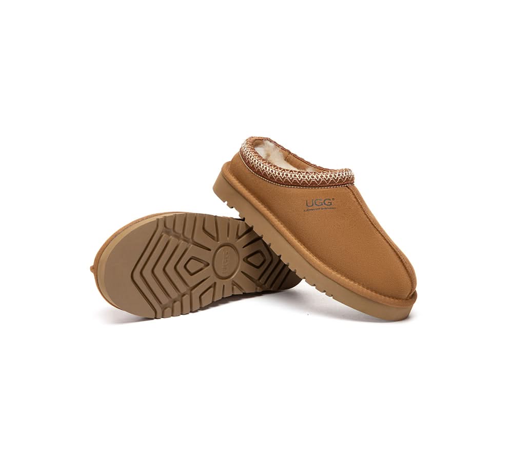 UGG Slippers Sheepskin Wool Ankle Tazzy Tay