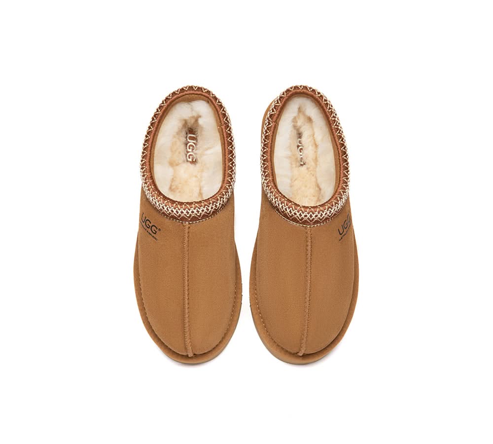 UGG Slippers Sheepskin Wool Ankle Tazzy Tay