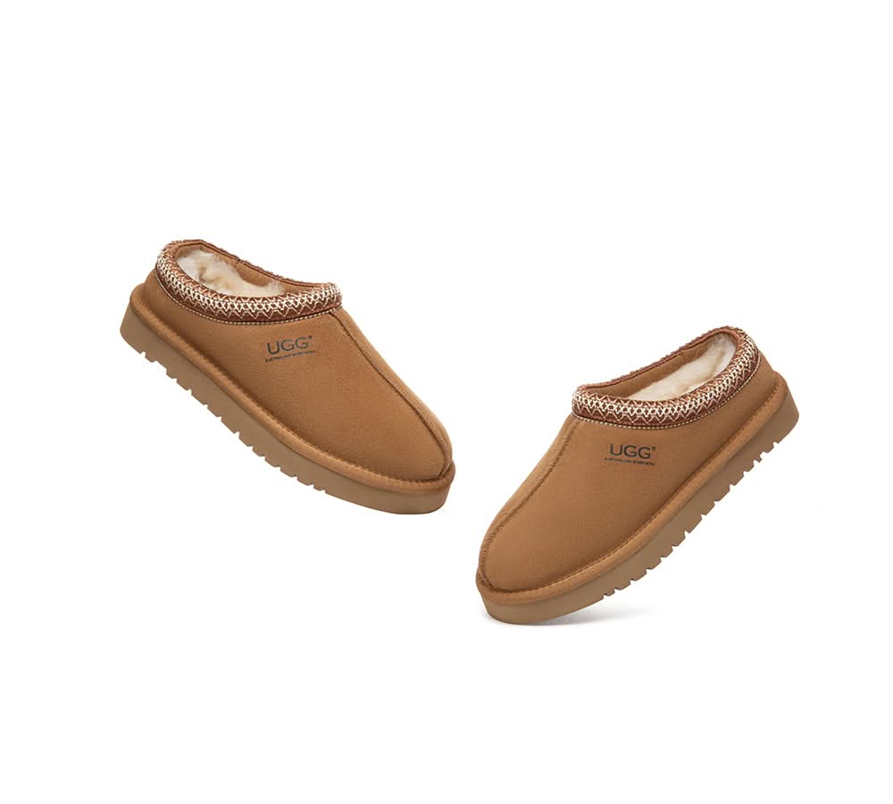 UGG Slippers Sheepskin Wool Ankle Tazzy Tay