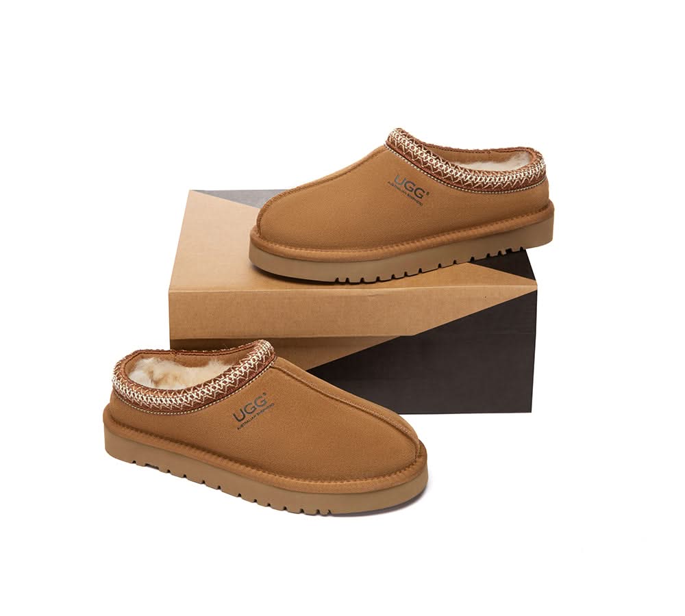 UGG Slippers Sheepskin Wool Ankle Tazzy Tay