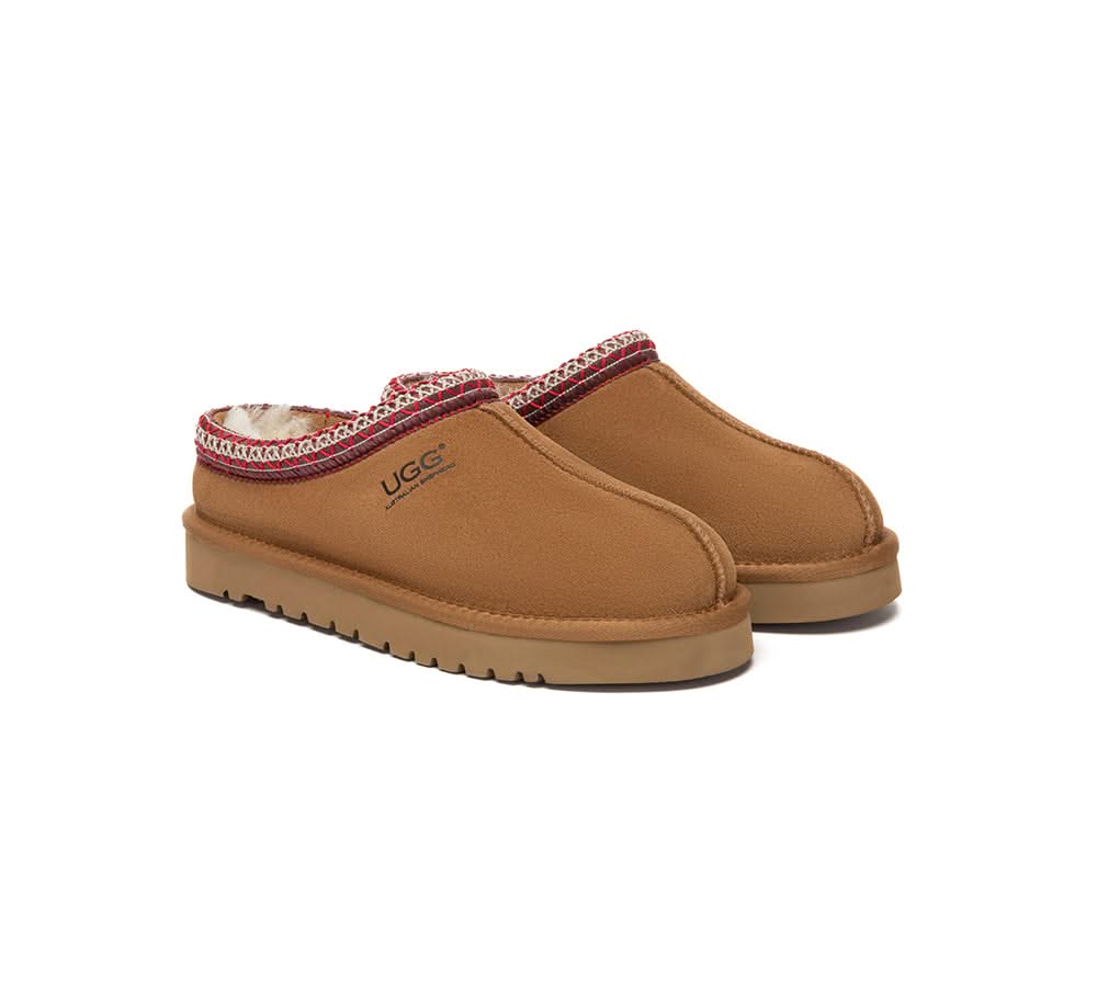 UGG Slippers Sheepskin Wool Ankle Tazzy Tay