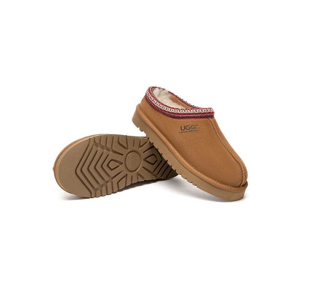 UGG Slippers Sheepskin Wool Ankle Tazzy Tay