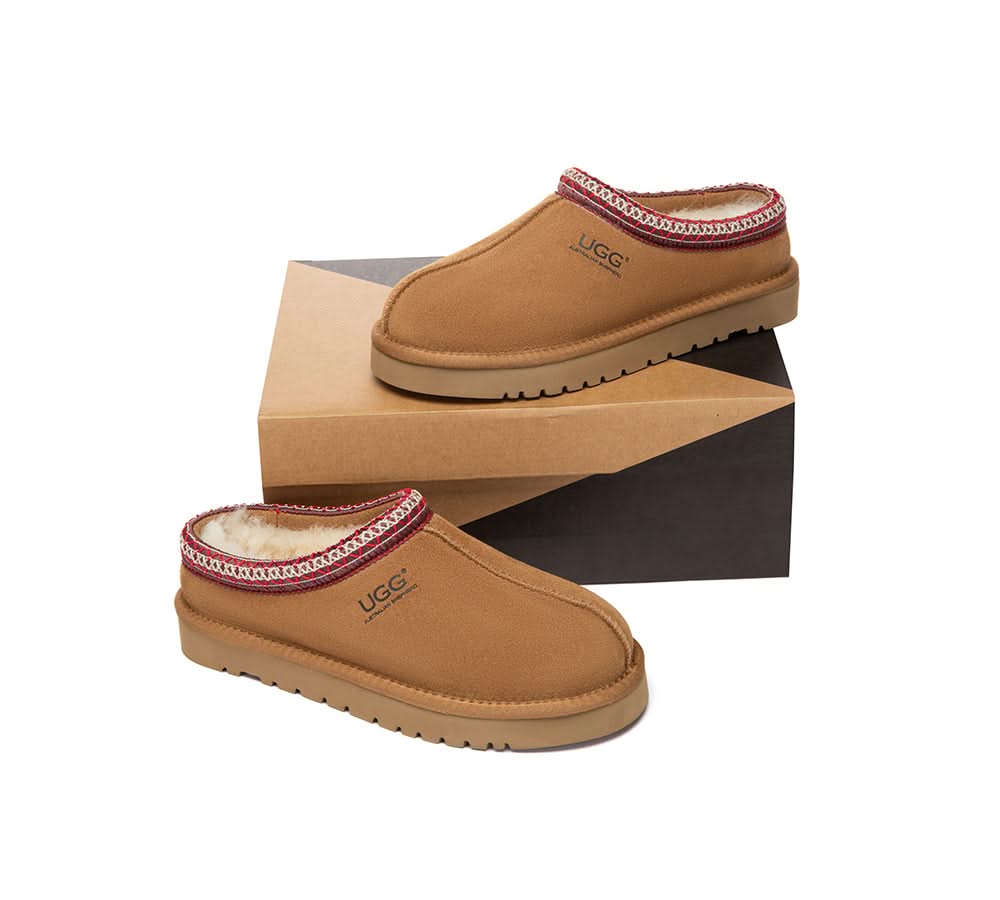 UGG Slippers Sheepskin Wool Ankle Tazzy Tay