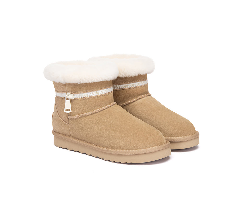UGG Boots Sheepskin Wool Shearling Ankle Lienn