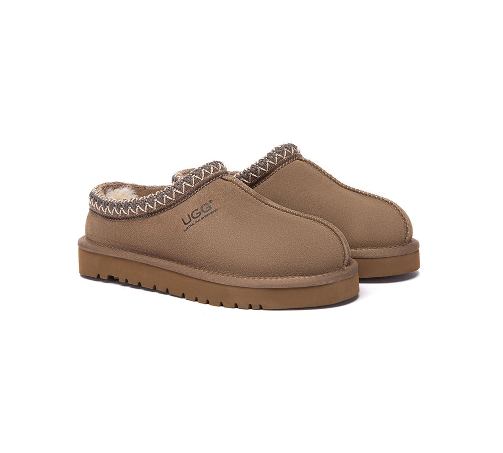 UGG Slippers Sheepskin Wool Ankle Tazzy Tay