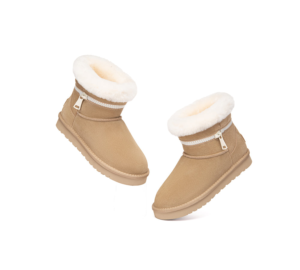 UGG Boots Sheepskin Wool Shearling Ankle Lienn