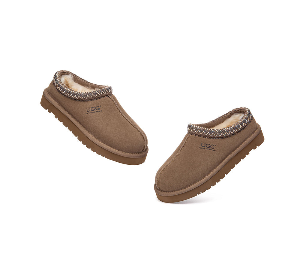UGG Slippers Sheepskin Wool Ankle Tazzy Tay