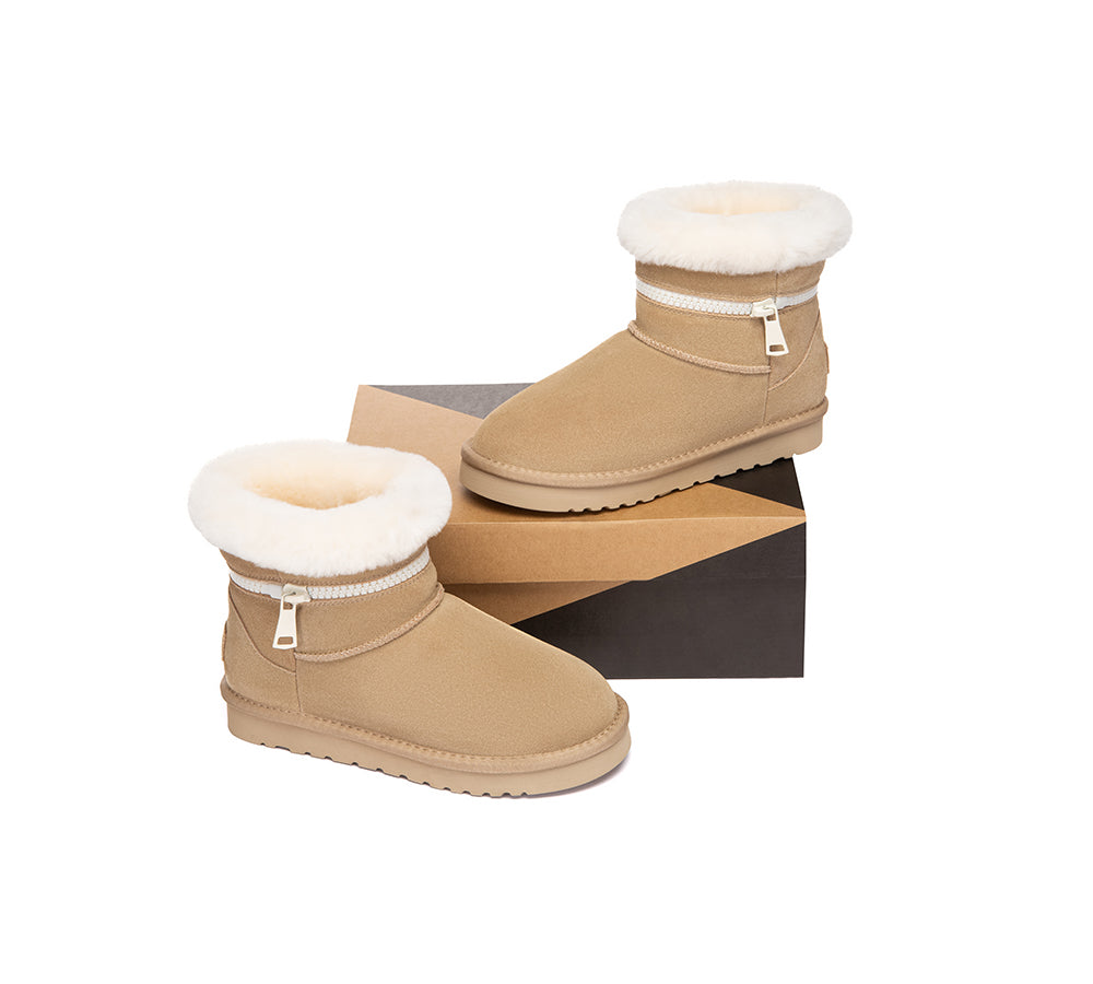 UGG Boots Sheepskin Wool Shearling Ankle Lienn