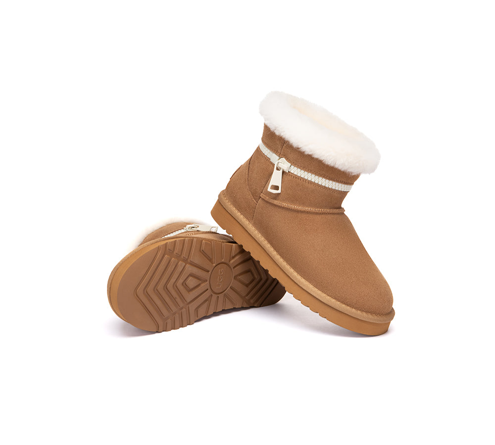 UGG Boots Sheepskin Wool Shearling Ankle Lienn