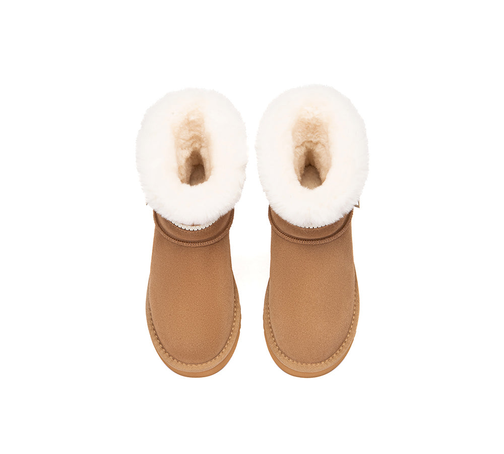 UGG Boots Sheepskin Wool Shearling Ankle Lienn