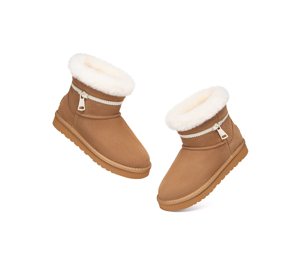 UGG Boots Sheepskin Wool Shearling Ankle Lienn