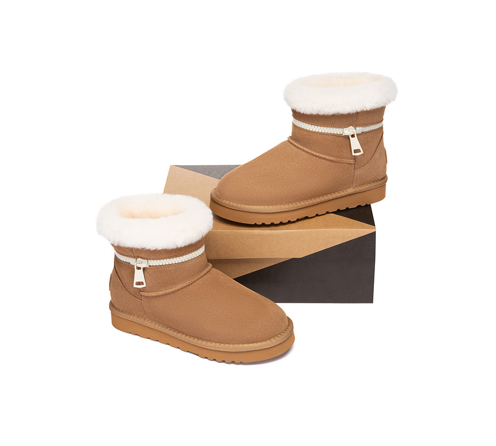 UGG Boots Sheepskin Wool Shearling Ankle Lienn