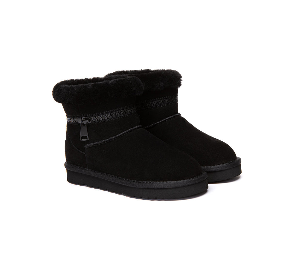 UGG Boots Sheepskin Wool Shearling Ankle Lienn