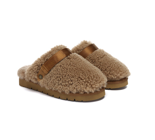 UGG Slippers Sheepskin Wool Slingback Nozet