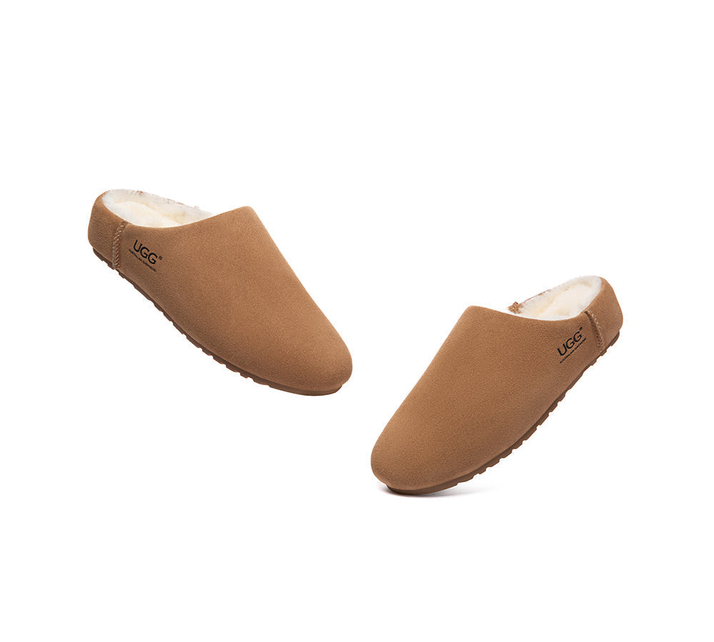 UGG Slippers Sheepskin Wool Mule Somni