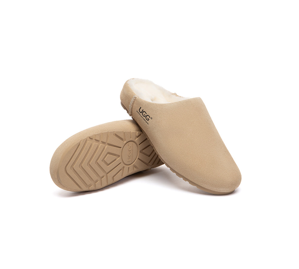 UGG Slippers Sheepskin Wool Mule Somni
