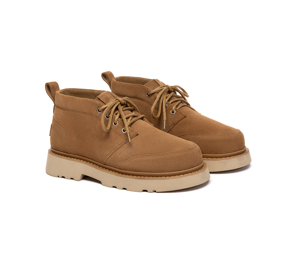 UGG Boots Men Lace Up Ankle Casual Chukka Caelen