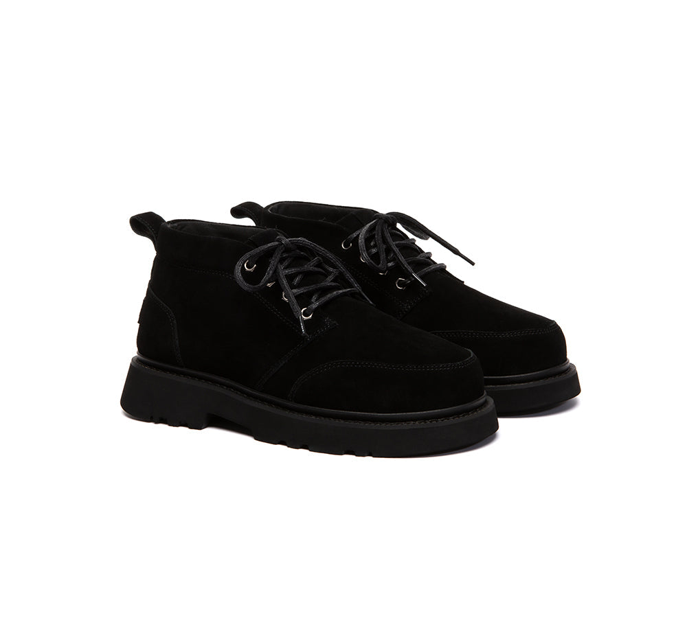 UGG Boots Men Lace Up Ankle Casual Chukka Caelen