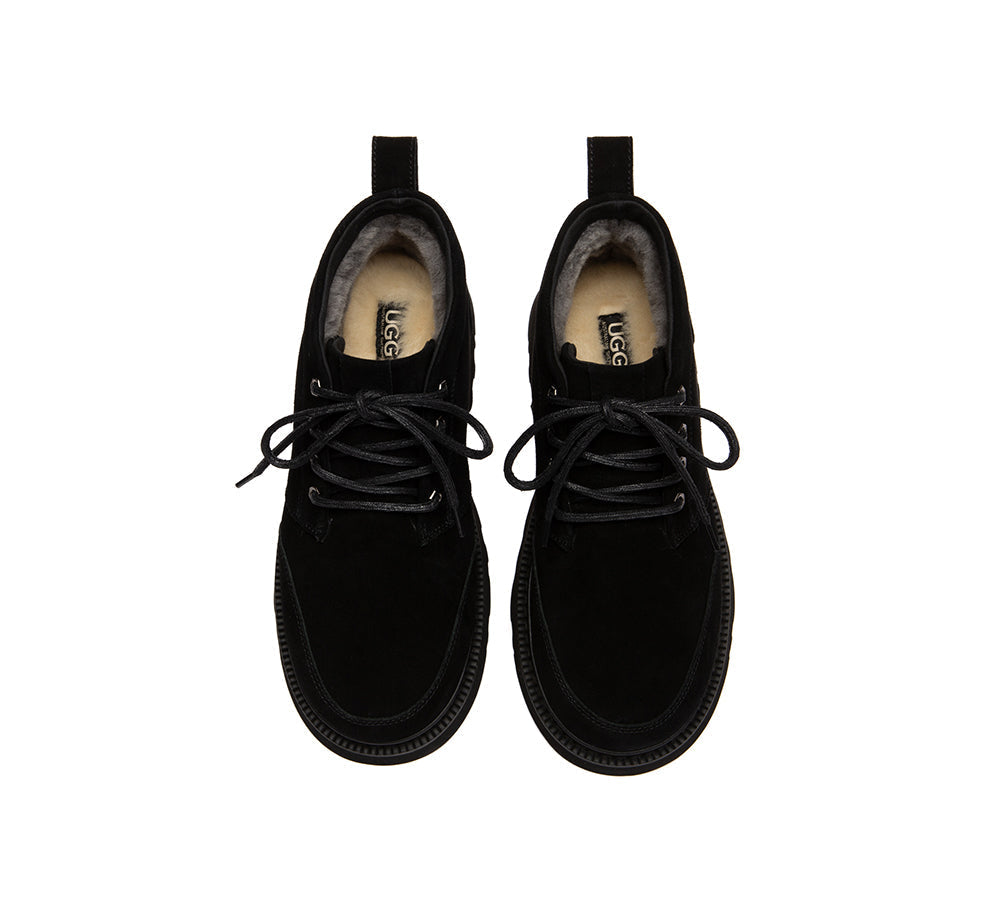 UGG Boots Men Lace Up Ankle Casual Chukka Caelen
