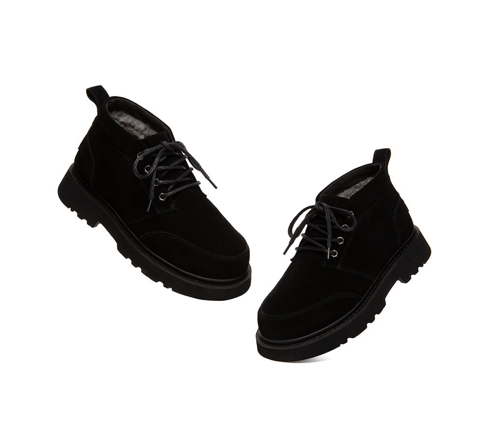 UGG Boots Men Lace Up Ankle Casual Chukka Caelen