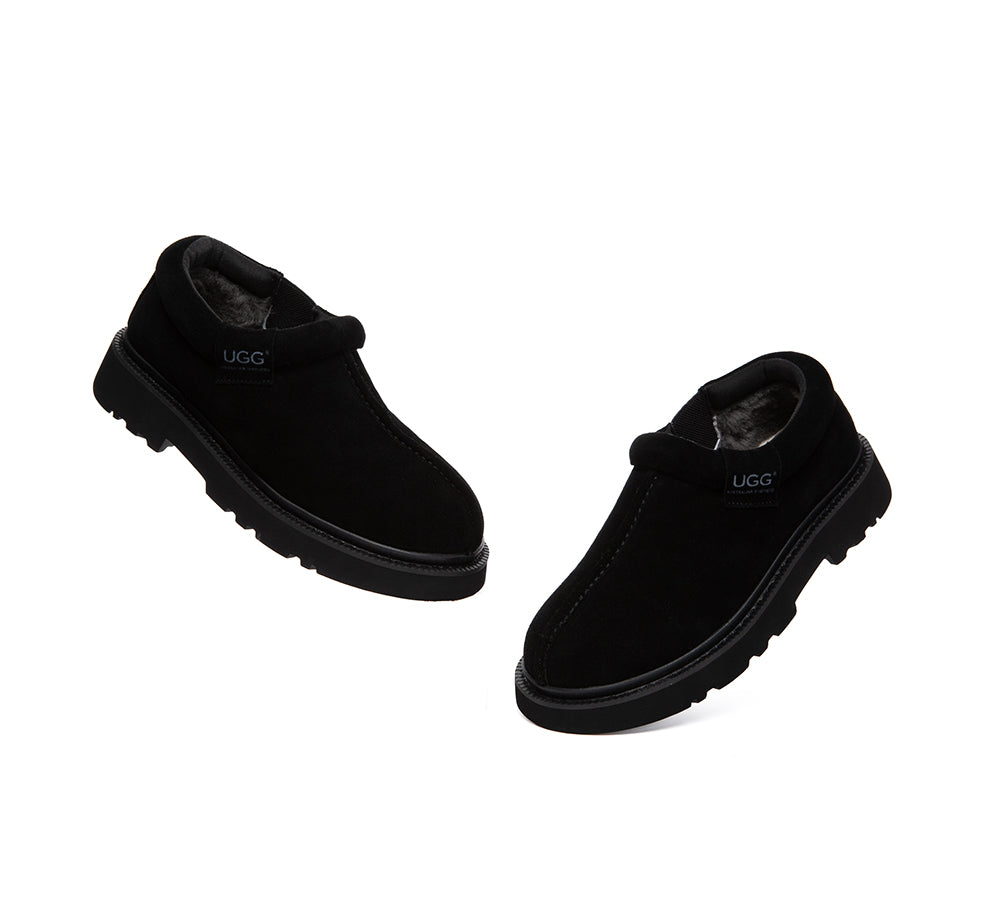 UGG Slippers Sheepskin Wool Ankle Axton