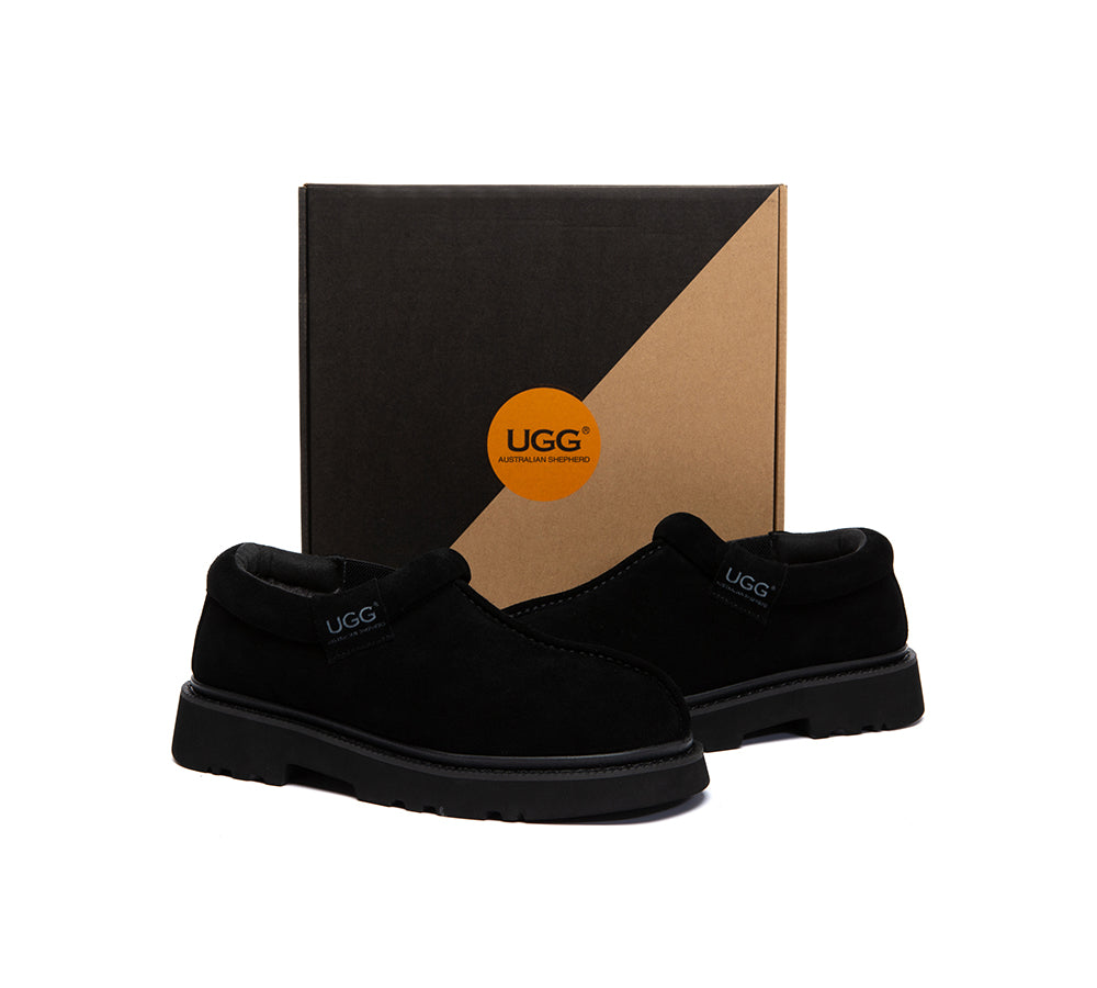 UGG Slippers Sheepskin Wool Ankle Axton