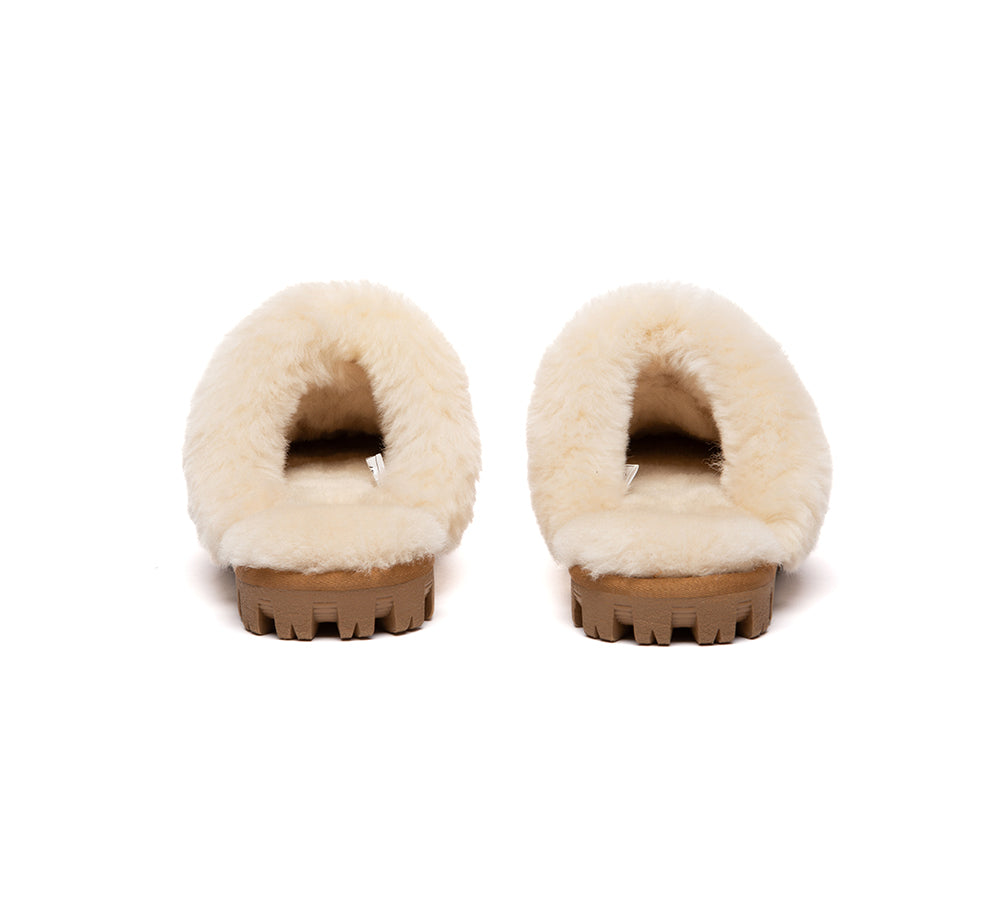 UGG Slippers Sheepskin Wool Shearling Doria