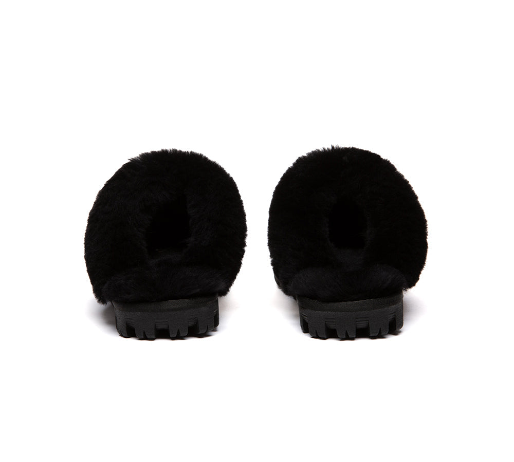 UGG Slippers Sheepskin Wool Shearling Doria