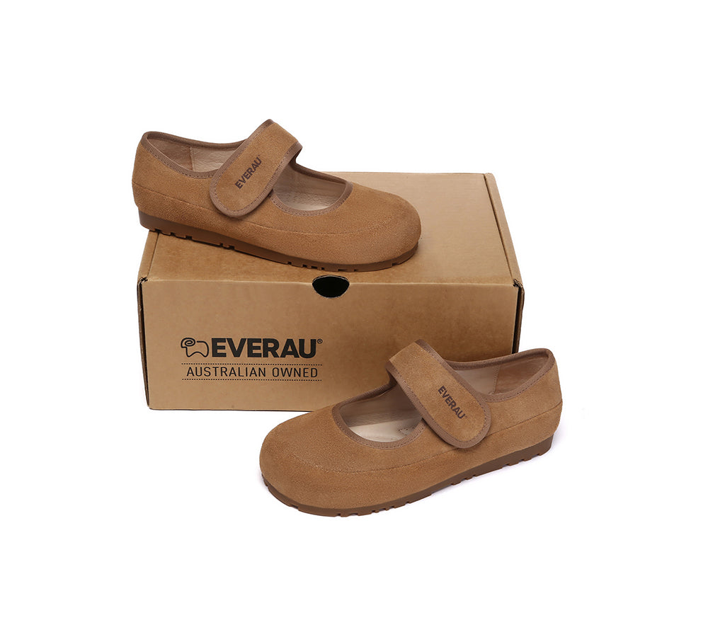 Women Slippers Adjustable Strap Mary Jane Malia