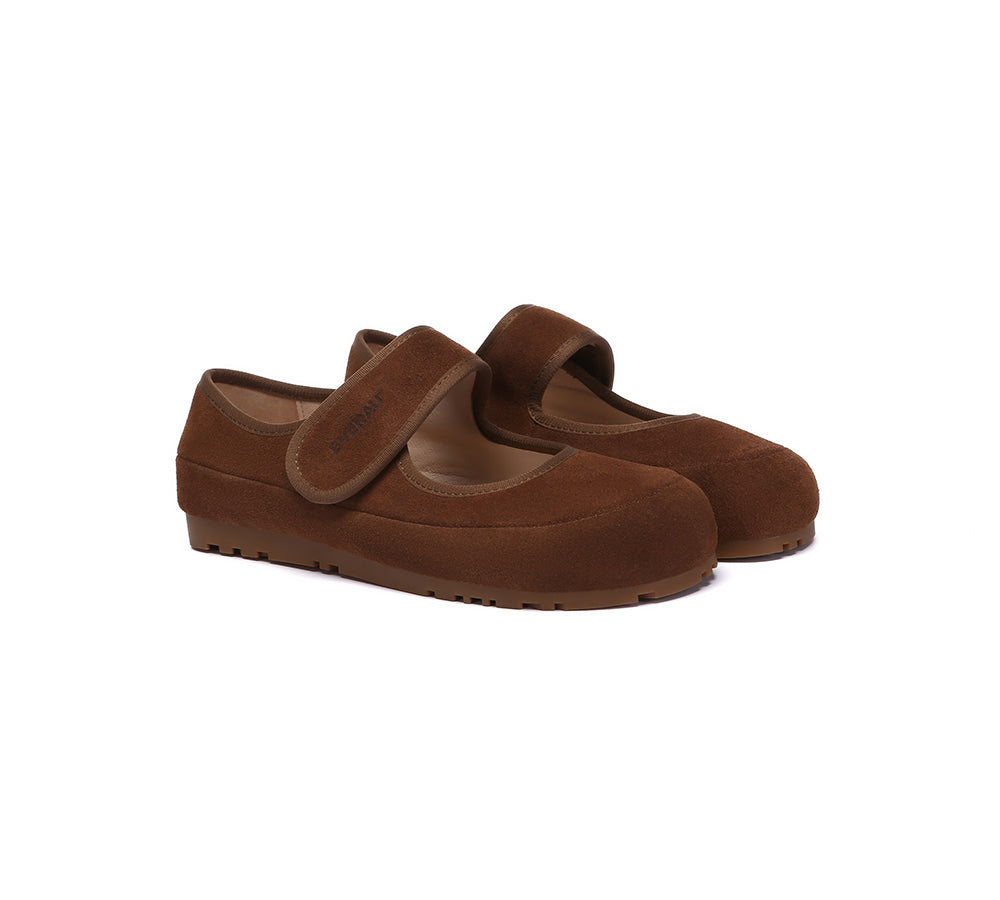 Women Slippers Adjustable Strap Mary Jane Malia
