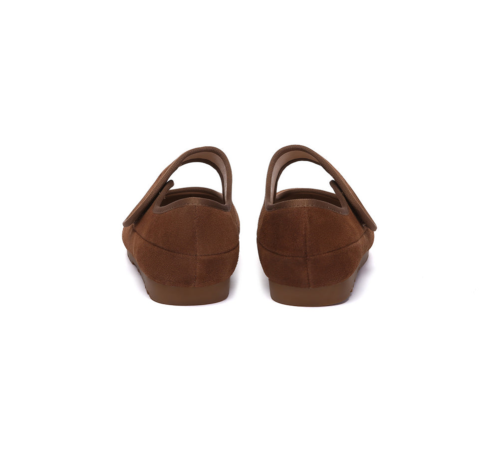 Women Slippers Adjustable Strap Mary Jane Malia