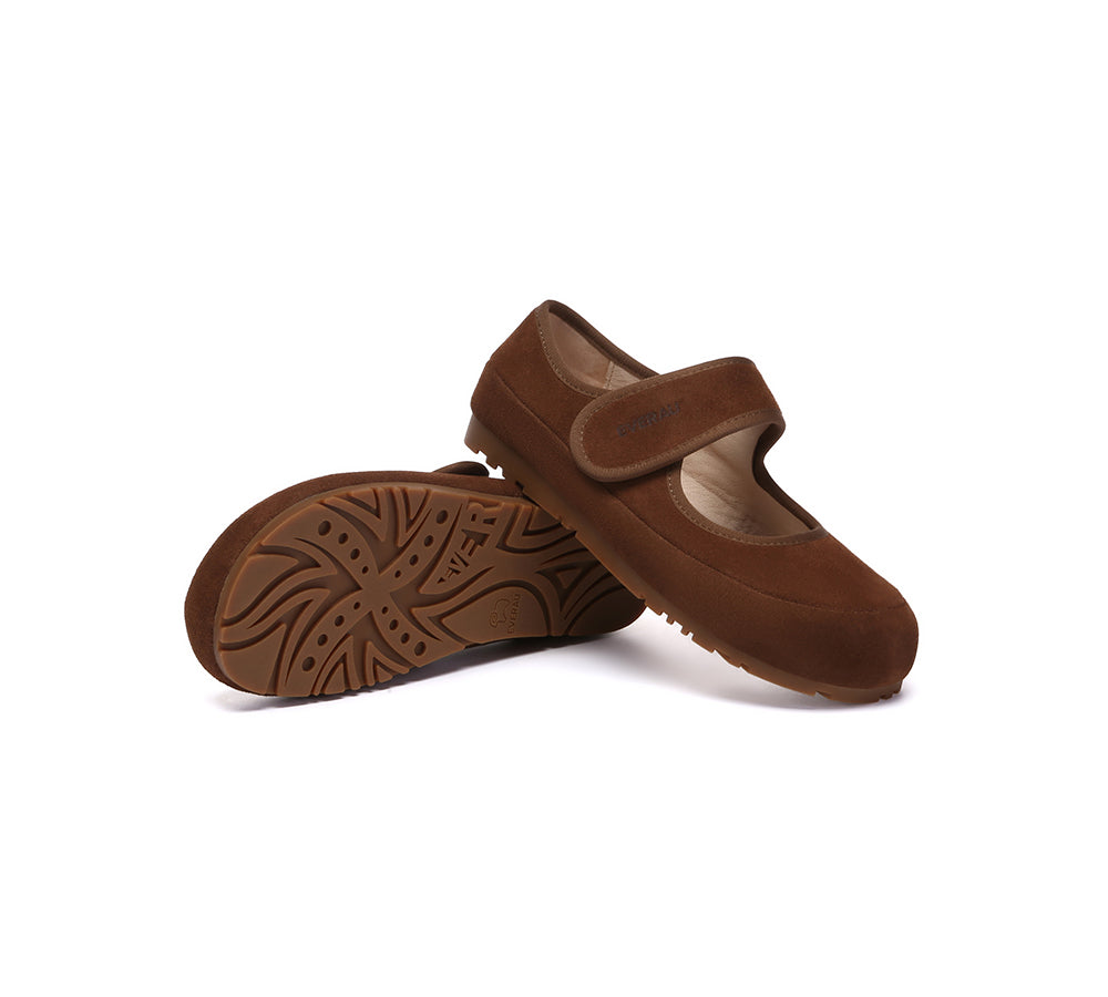 Women Slippers Adjustable Strap Mary Jane Malia