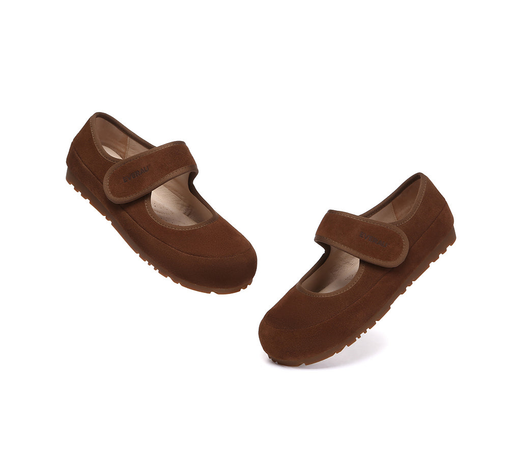 Women Slippers Adjustable Strap Mary Jane Malia