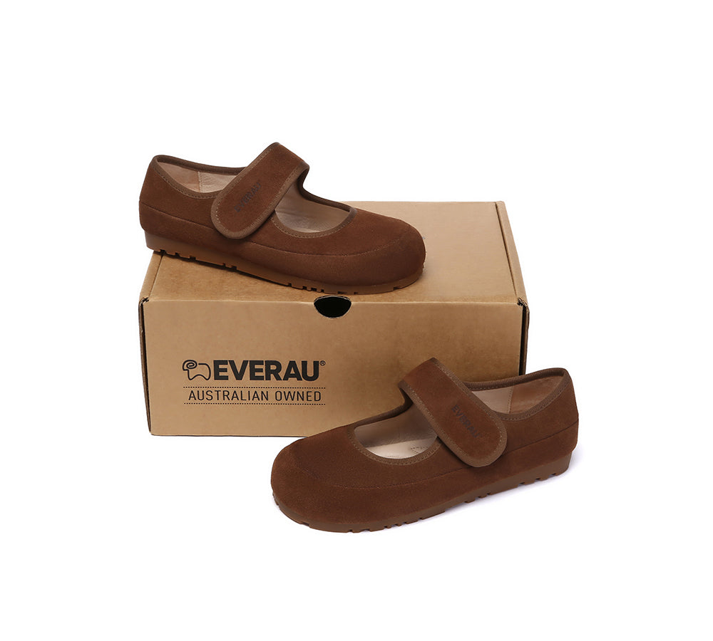 Women Slippers Adjustable Strap Mary Jane Malia